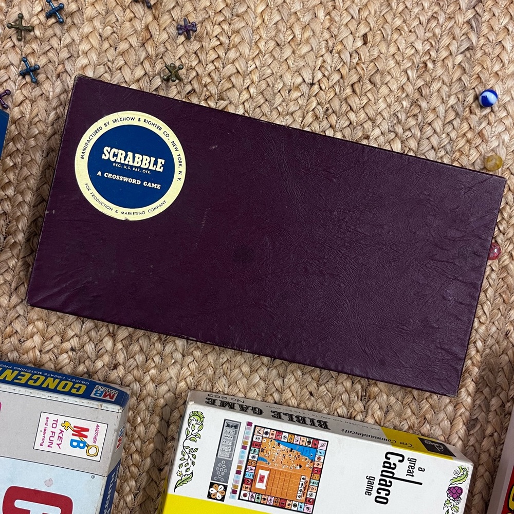 Scrabble Crossword Game Set